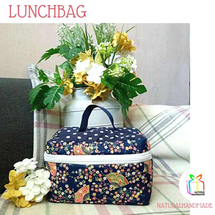 Classic lunch bag - souvenir goodie bag ultah bahan katun