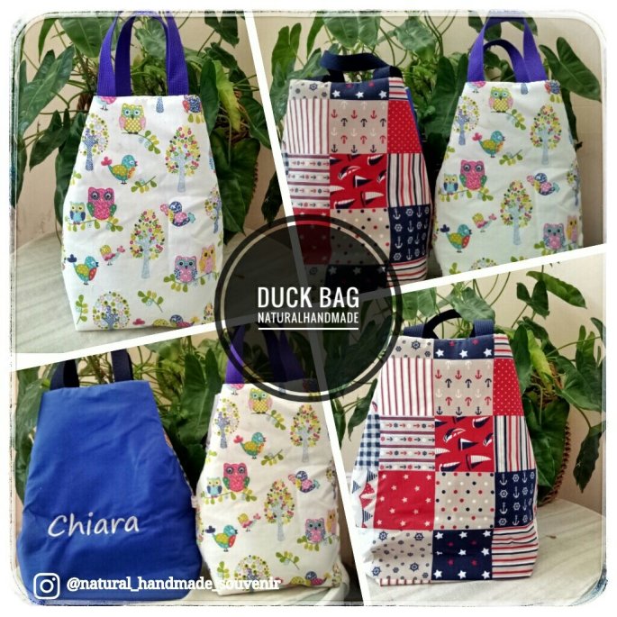 Duck Bag - Goodie bag souvenir ulang tahun anak natural handmade