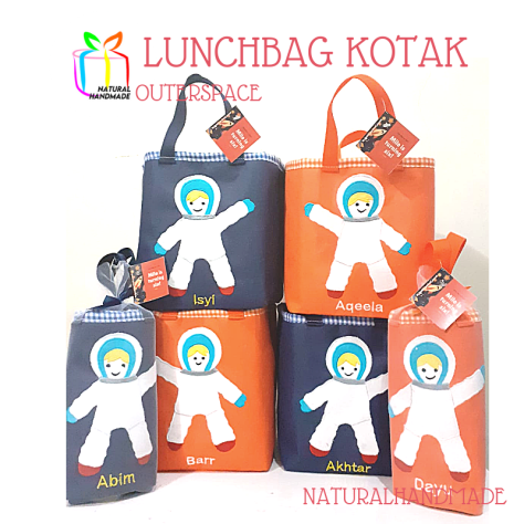 Goodie bag ultah anak custom-lunch bag