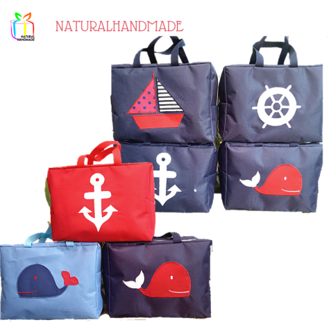 Mini travel bag sailor -goodie bag ultah anak unik